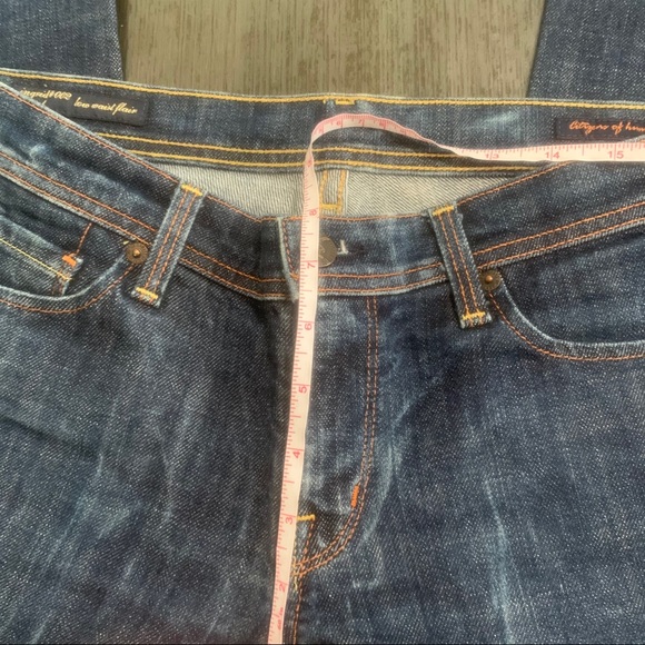 COH Vintage 90s flare Ingrid lo waist Flare Jeans Marbled Acid-wash 29 - Picture 9 of 14